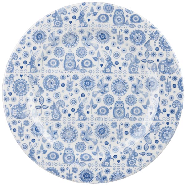 Dinner Plate Open Rows